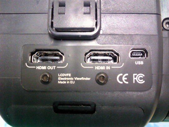 HDMI入力ビューファインダー