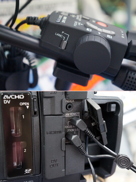LANC・Panasonic両対応カメラリモコン新製品