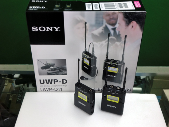 定番ワイヤレスマイクがモデルチェンジ「SONY UWP-D11」 - ツクモ 