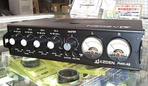 新発売！ AZDEN FMX-42 4chポータブルオーディオミキサー - ツクモ