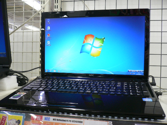使い勝手の良い性能のWindows7搭載ノートPC - 名古屋中古品情報