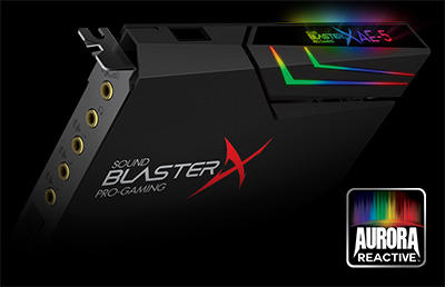 Sound BlasterX AE-5　(SBX-AE5-BK)