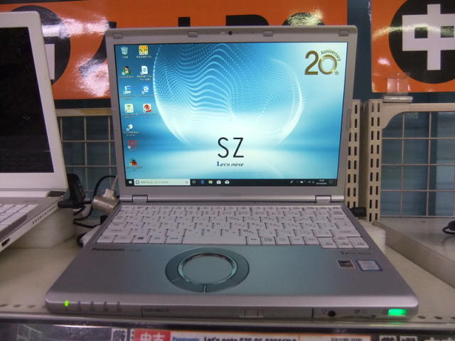 PC/タブレット ノートPC 光学ドライブ内蔵のLet'snote SZ6 CF-SZ6E17LC - 名古屋中古品情報