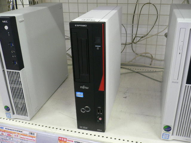 14074円 期間限定特別価格 中古パソコン デスクトップPC FUJITSU ESPRIMO D582 G Core i5-3470 メモリ8GB HDD500GB Wi